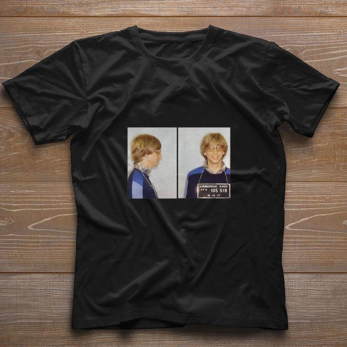 Top Bill Gates Mugshot shirt