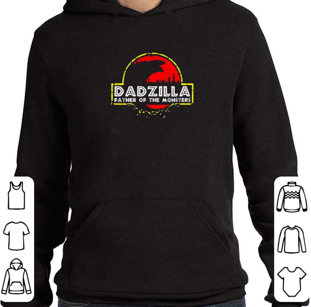 Top Godzilla Dadzilla father of the monsters shirt