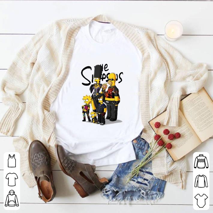 Top Rock N Roll Simpson family shirt
