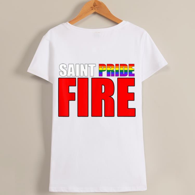 Top Saint Pride Fire St. Paul Minnesota Loves LGBT World Pride 2019 shirt