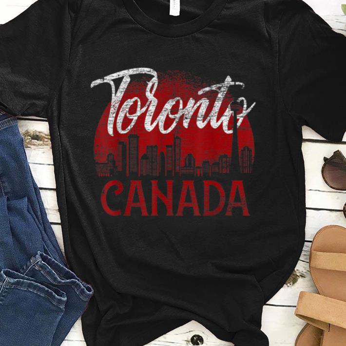 Toronto Skyline Canada Happy Canada Day Happy Toronto Raptors sjirt