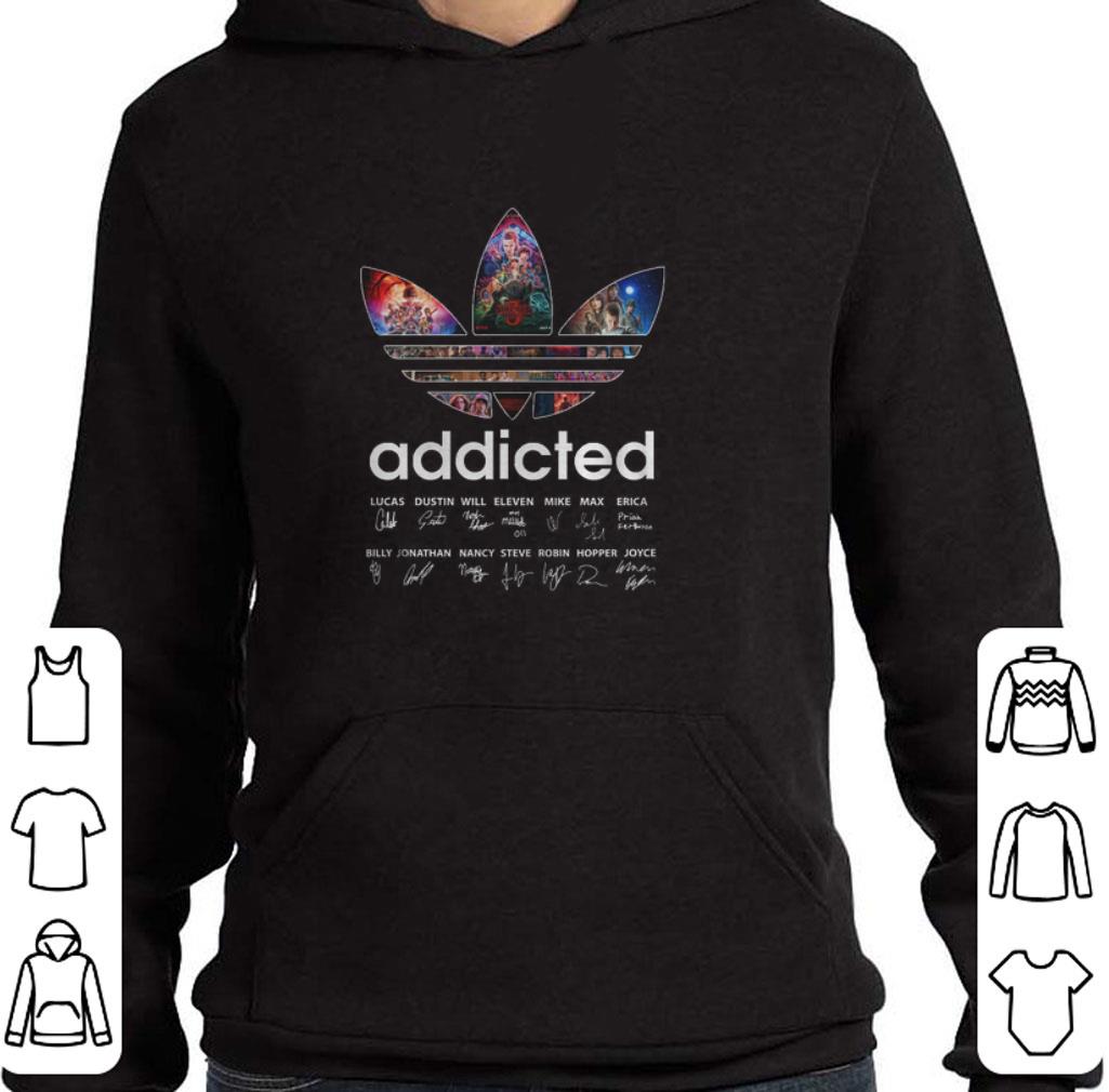 Addicted signatures 3 season Stranger Things shirt