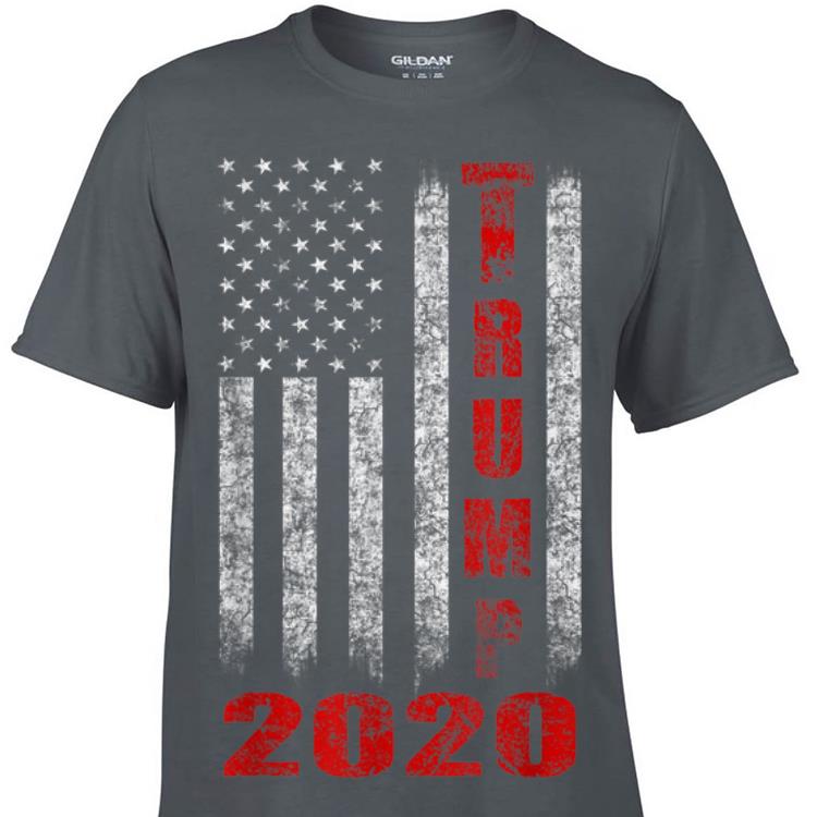  Awesome American Flag Trump 2020 shirt