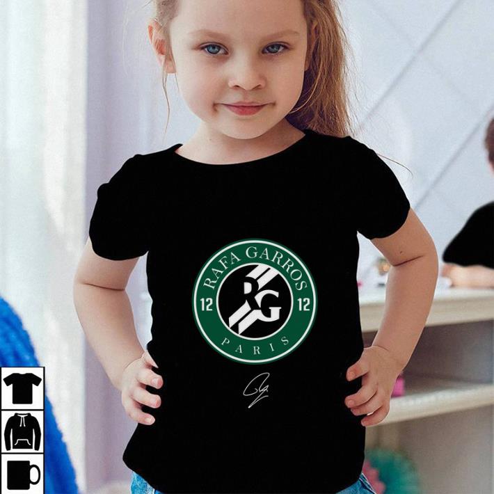 Hot Rafael Nadal 12 Rafa Garros 12 Paris signature shirt