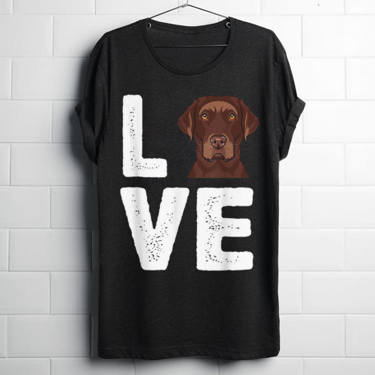 Official Chocolate Labrador I Love My Chocolate Lab shirt, hoodie