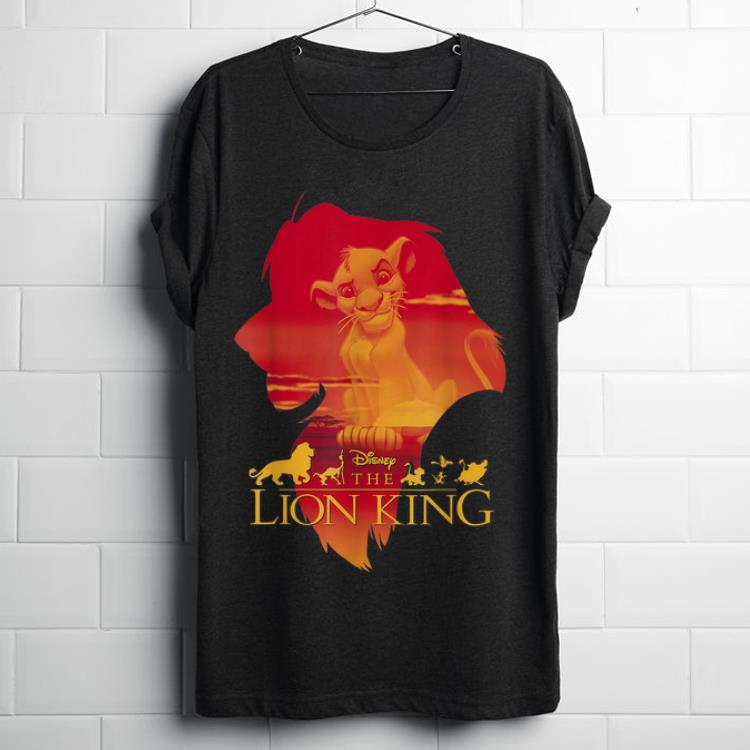 Official Disney Lion King Simba Silhouette Pride shirt
