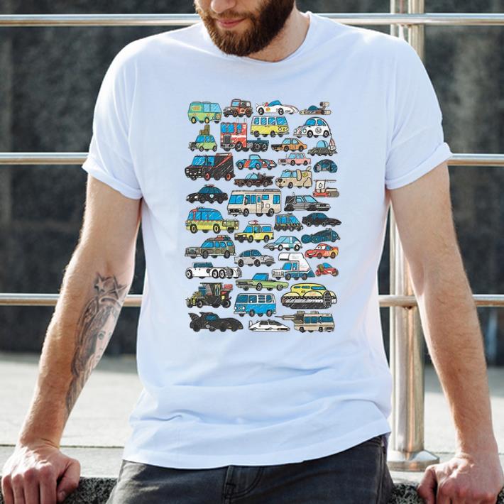Official Most Famous Cars Vehicles In Movies Supercar Royce shirt