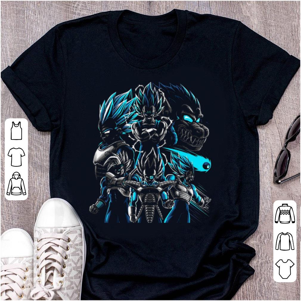 Official Transformations Of Prince Vegeta Dragon Ball shirt