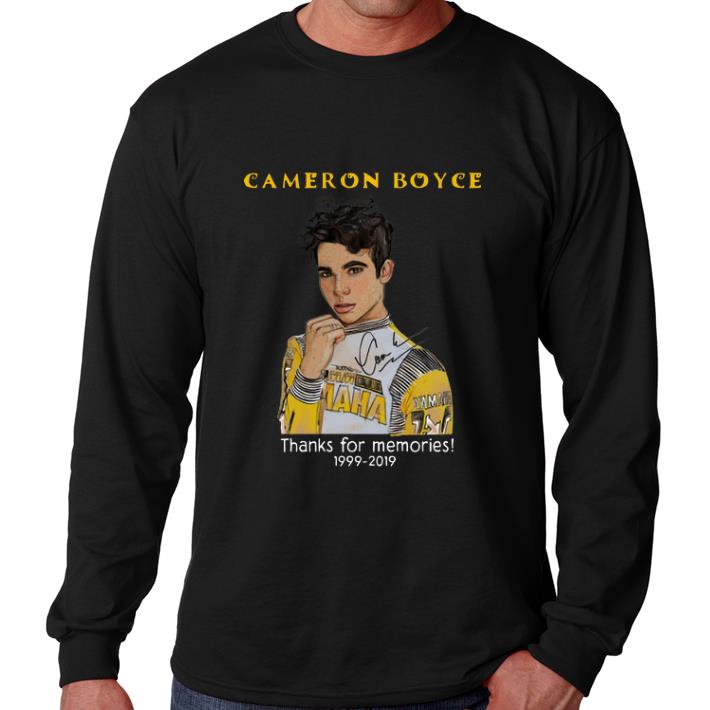 Premium Cameron Boyce thank for memories 1999-2019 shirt