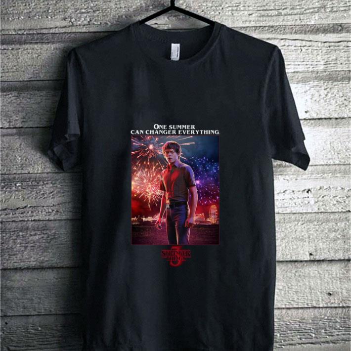 Premium Charlie Heaton One Summer Can Change Everything Stranger Things 3 shirt