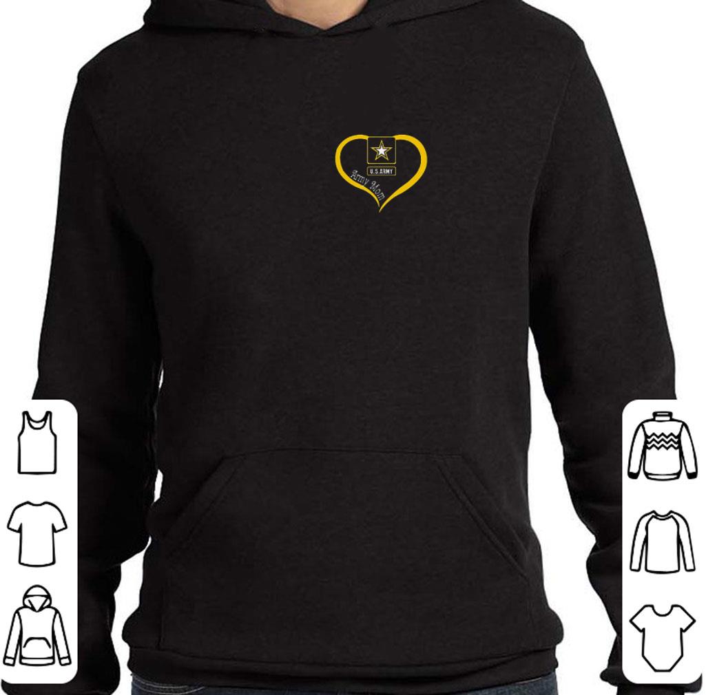 Premium Love US Army mom shirt