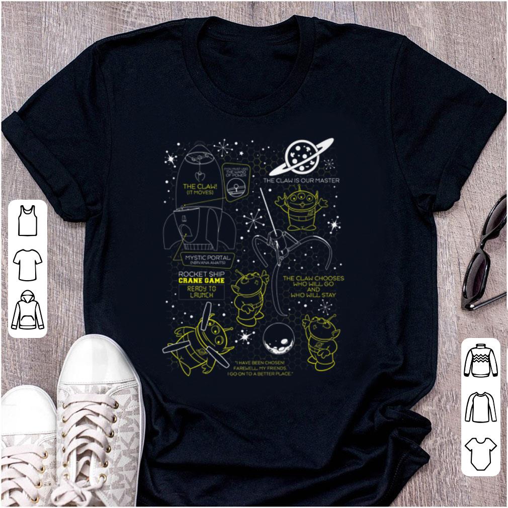 Pretty Disney Pixar Toy Story Alien Claw Hive Master Map Bee Hive shirt
