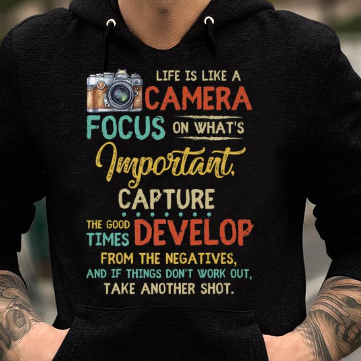 Pretty Life Is Like A Camera Focus On What's Important Capture The Good ...