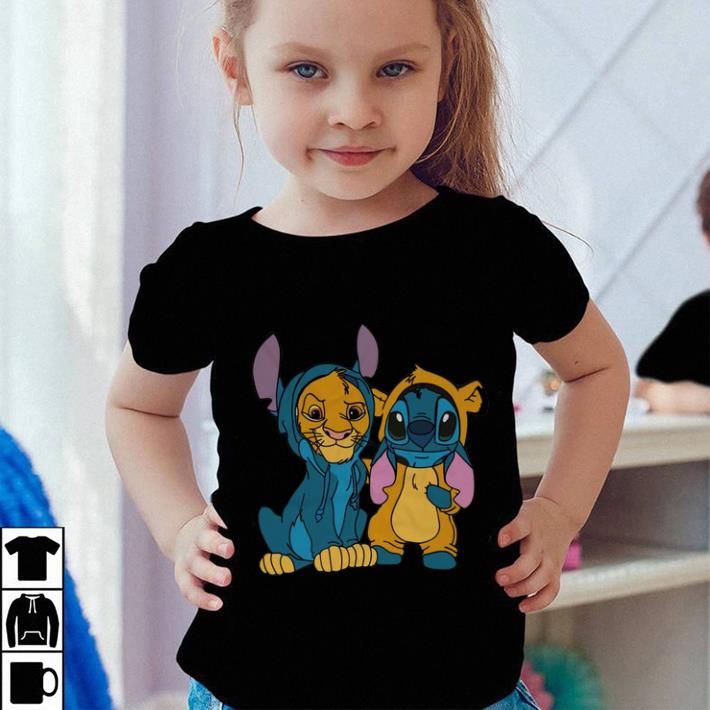 Top Baby Simba and Stitch shirt 7 Top Baby Simba and Stitch shirt