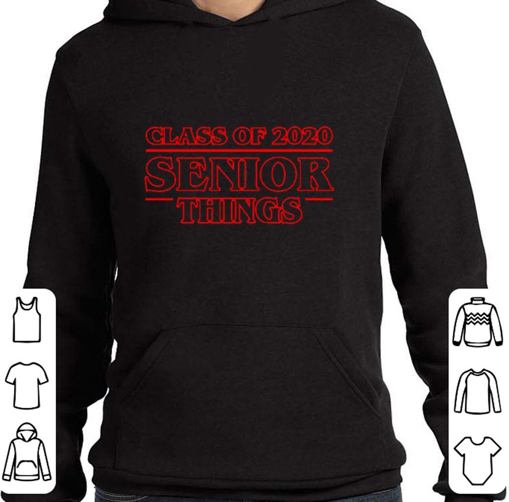 Top Class of 2020 Senior Things Stranger Things shirt