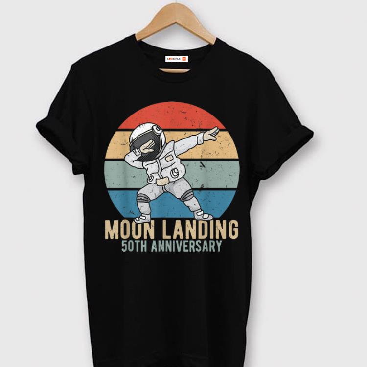 Top Dabbing Astronaut Moon Landing 50th Anniversary Apollo 11 shirt