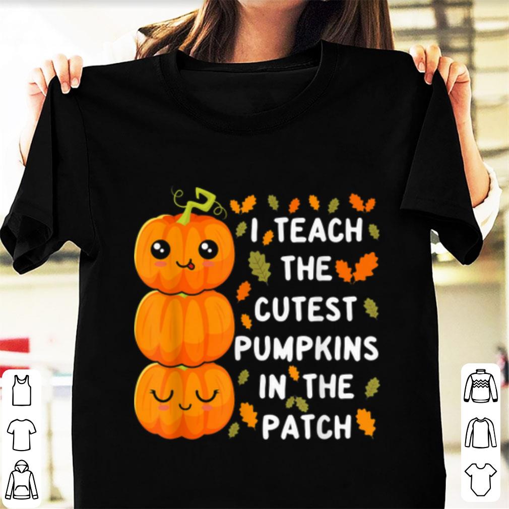 Awesome Halloween Pre-k Teacher Cutest Pumpkins Gift shirt