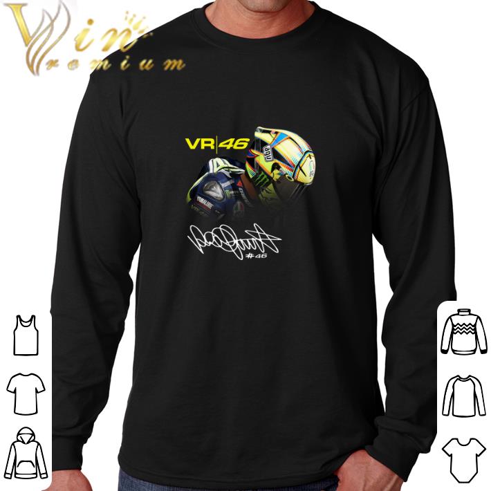 Awesome Valentino Rossi VR46 signature shirt