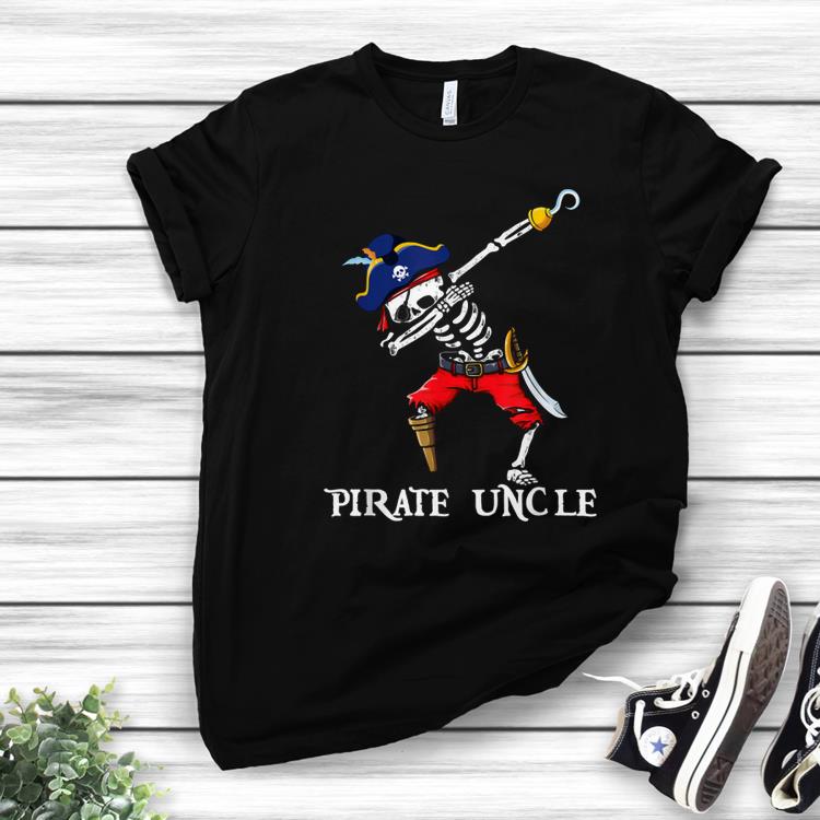 Beautiful Dabbing Skeleton Pirate Uncle Halloween Costume Gift