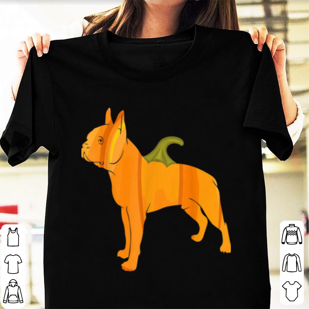 Hot Boston Terrier Women Halloween Pumpkin Carving Gift shirt