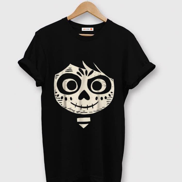 Hot Disney Pixar Coco Miguel Face Halloween Graphic shirt