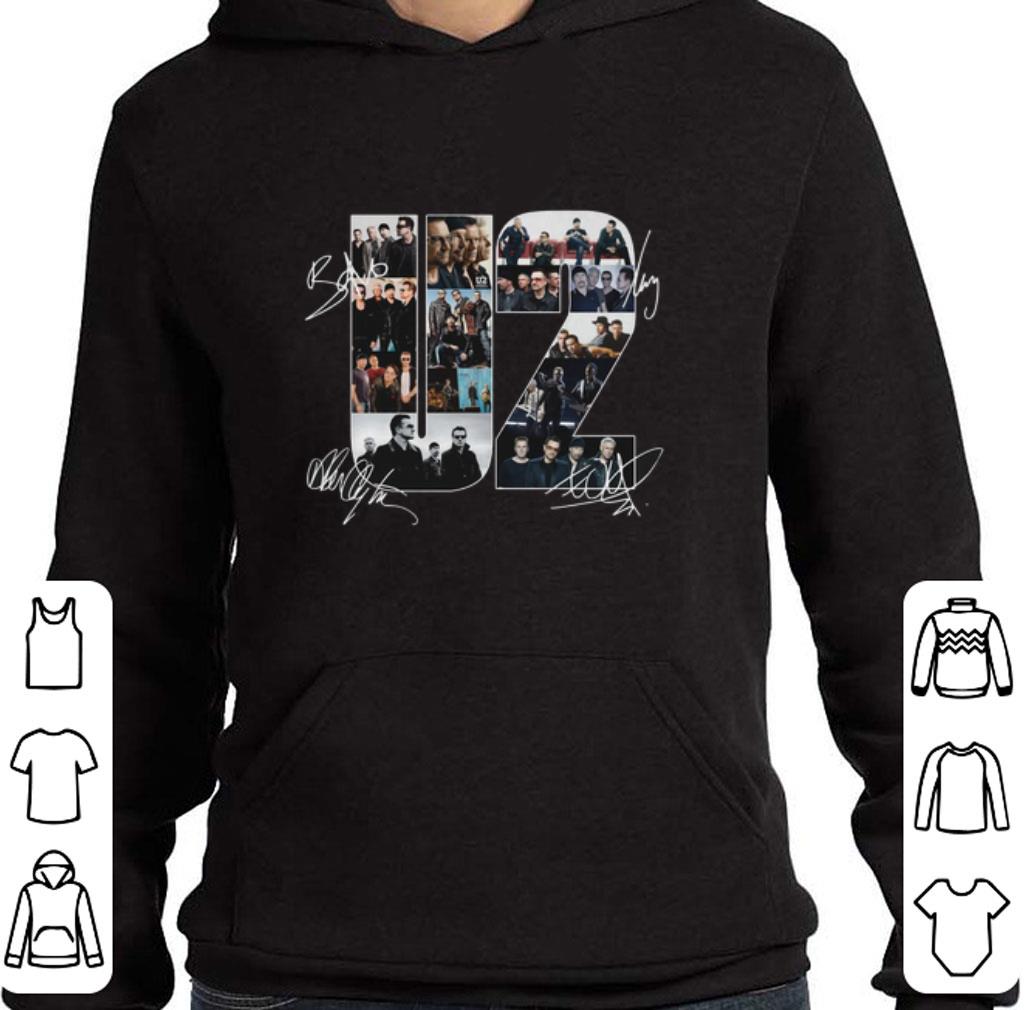 Hot U2 Signatures shirt