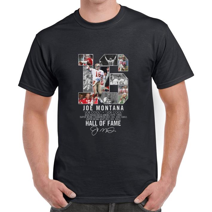 Joe Montana San Francisco 49ers "Joe Cool" T-Shirt Joe Montana San Francisco 49ers "Joe Cool" T-Shirt
