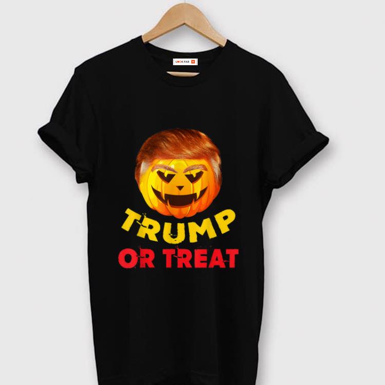 Original Great Pumpkin Trump Or Treat Gift For Halloween shirt