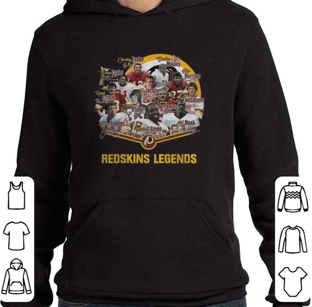 Top Washington Redskins Legends Signatures shirt