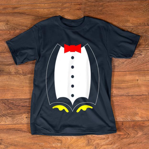 Awesome Penguin Costume Halloween Outfit Bowtie Cute Animal shirt