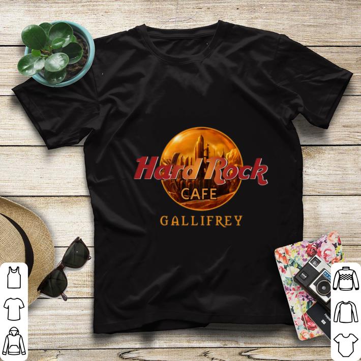 Funny Hard Rock Cafe Gallifrey shirt 