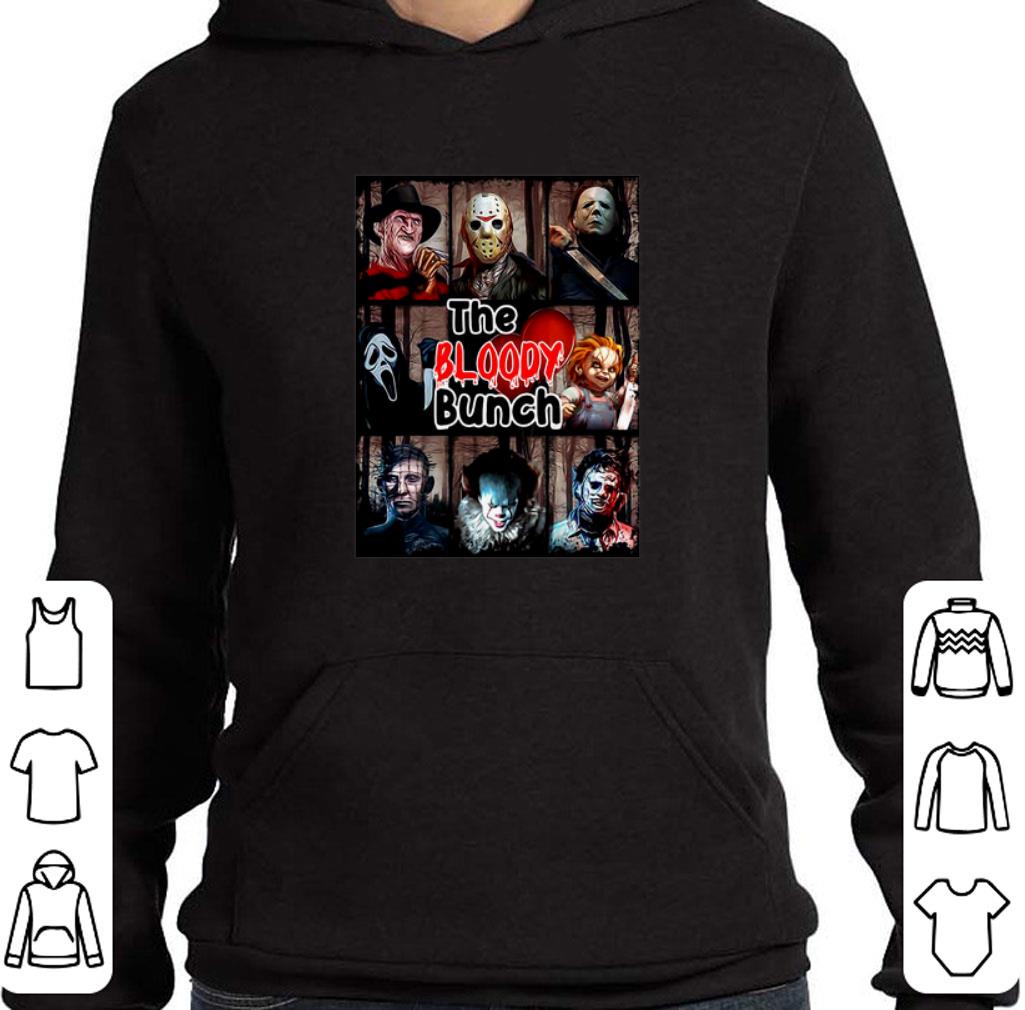 Funny The Bloody Bunch horror movie characters shirt