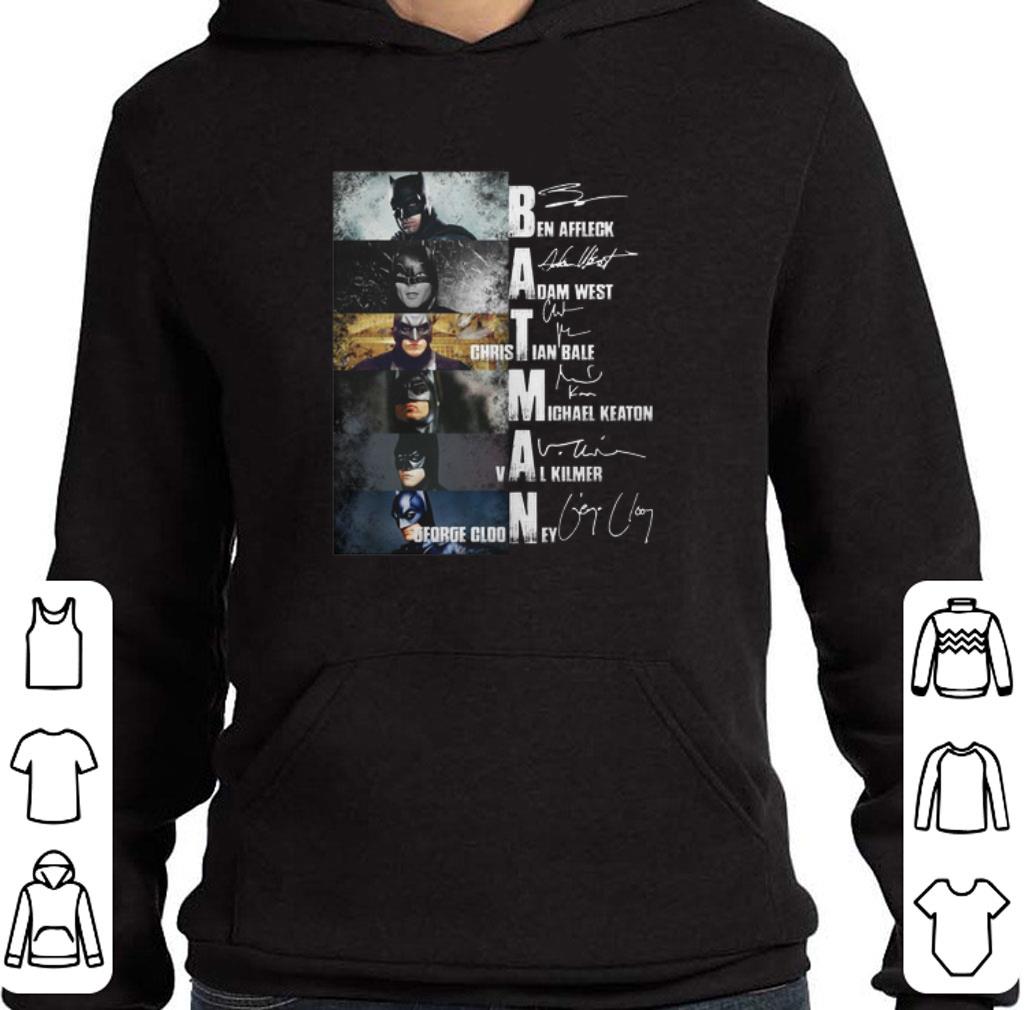 Hot Batman Ben Afflegk Adam West Christian Bale Michael Keaton shirt
