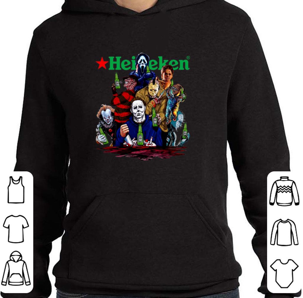 Hot Heineken Horror film characters shirt