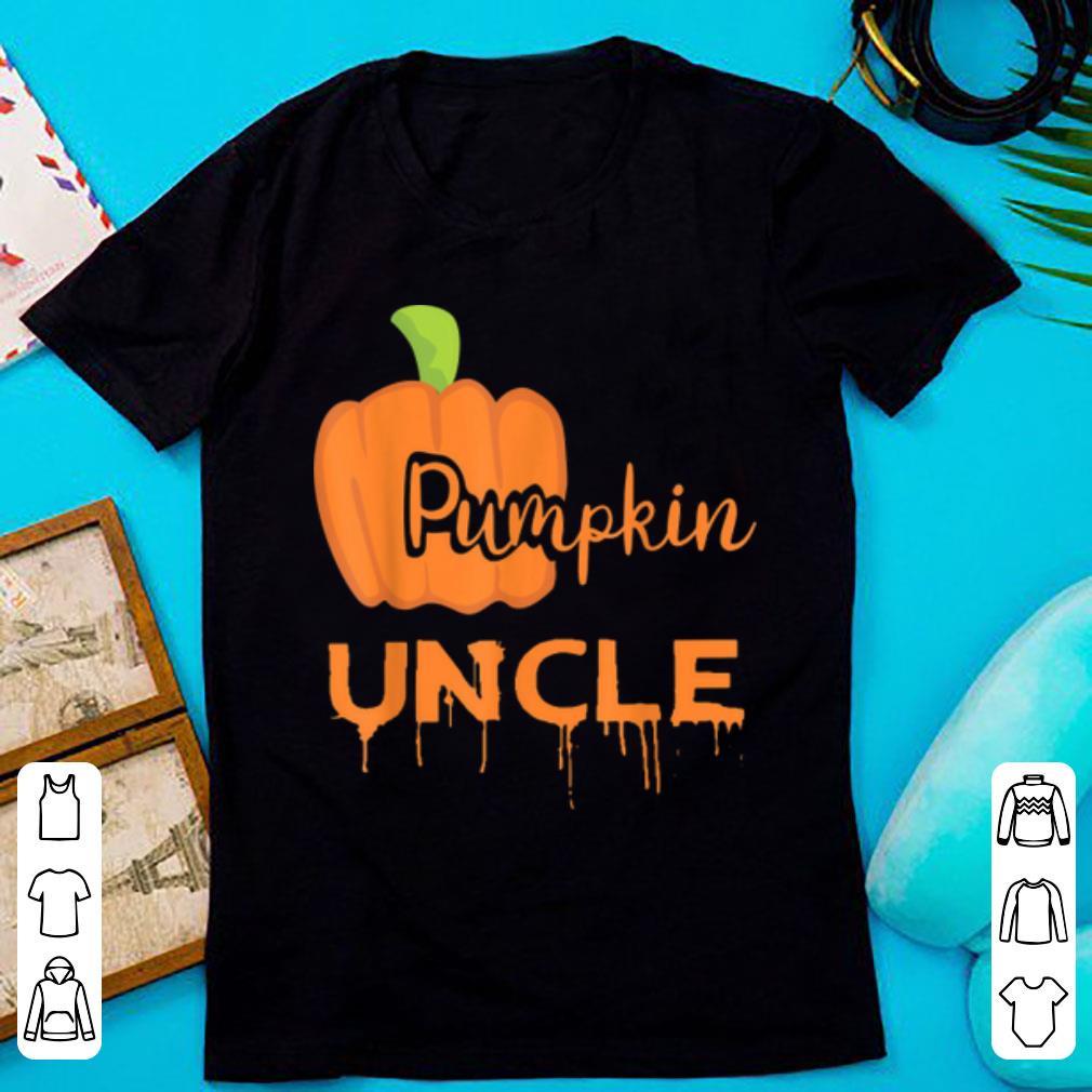 Hot Mens Matching Family Funny Halloween Costume Pumpkin Uncle Gifts shirt
