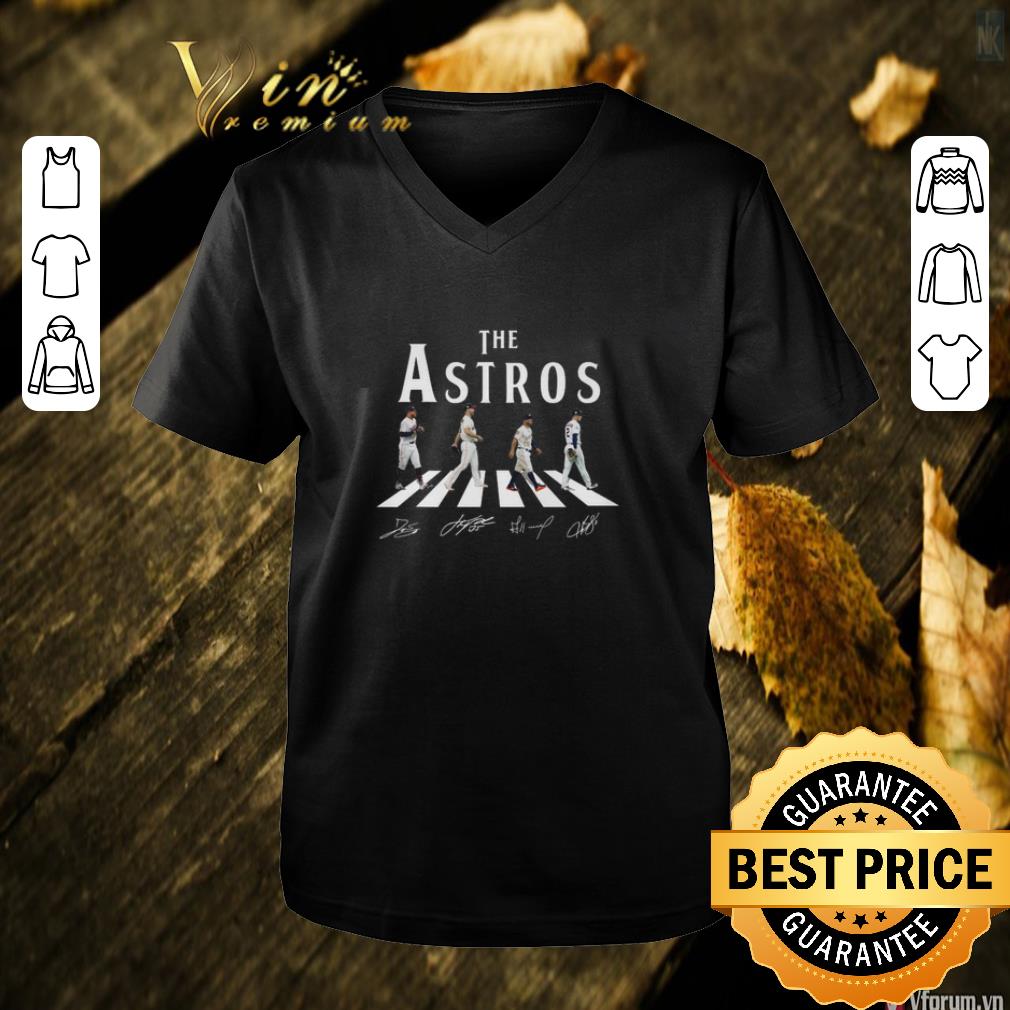 Hot The Astros Houston Astros Abbey Road signatures shirt