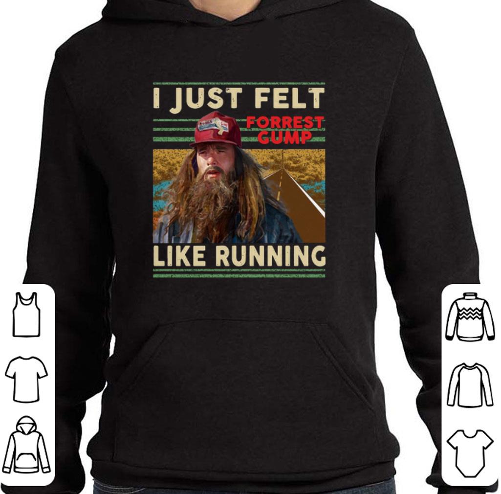 I just felt forrest gump like running Valencia Marathon shirt