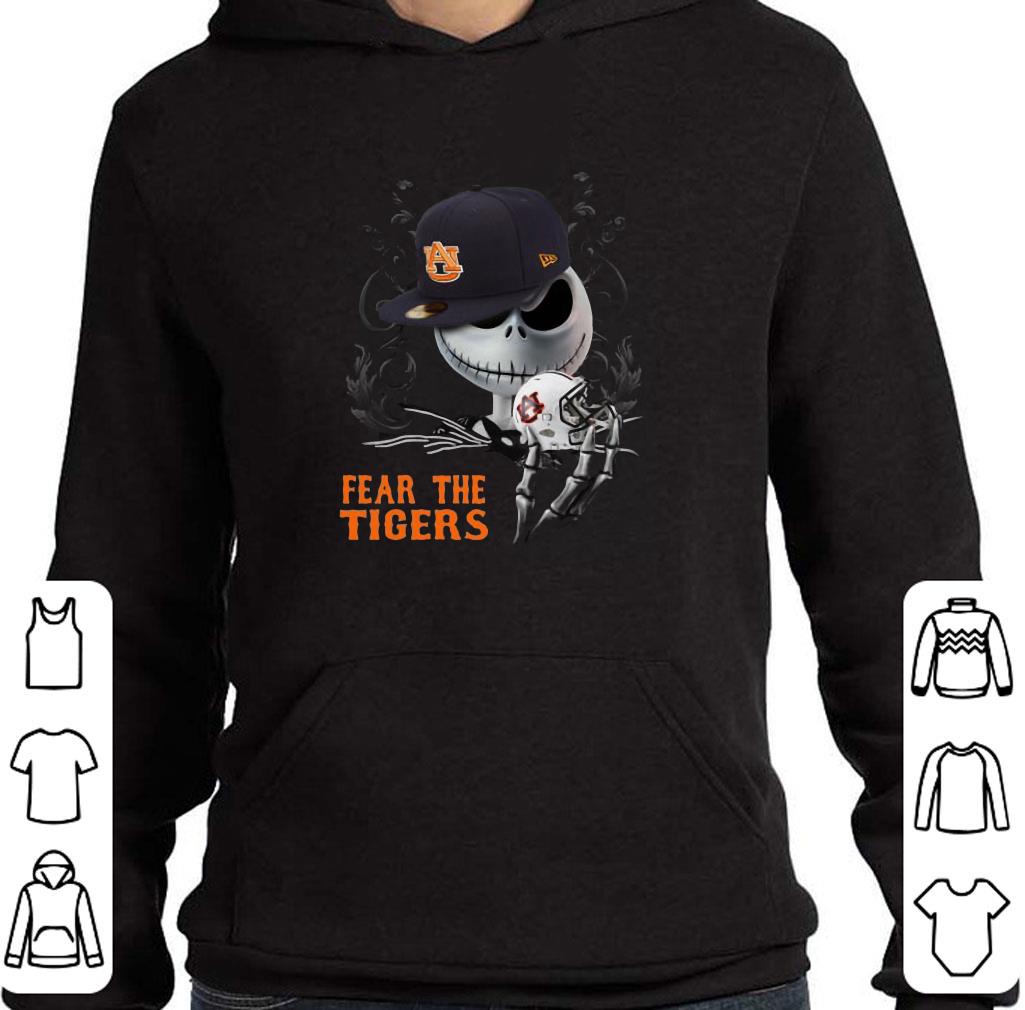 Jack Skellington Fear the Auburn Tigers shirt