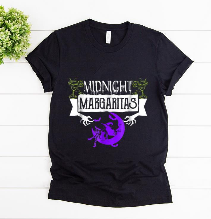 Nice Midnight Margaritas Witch Party Halloween Drinking shirt