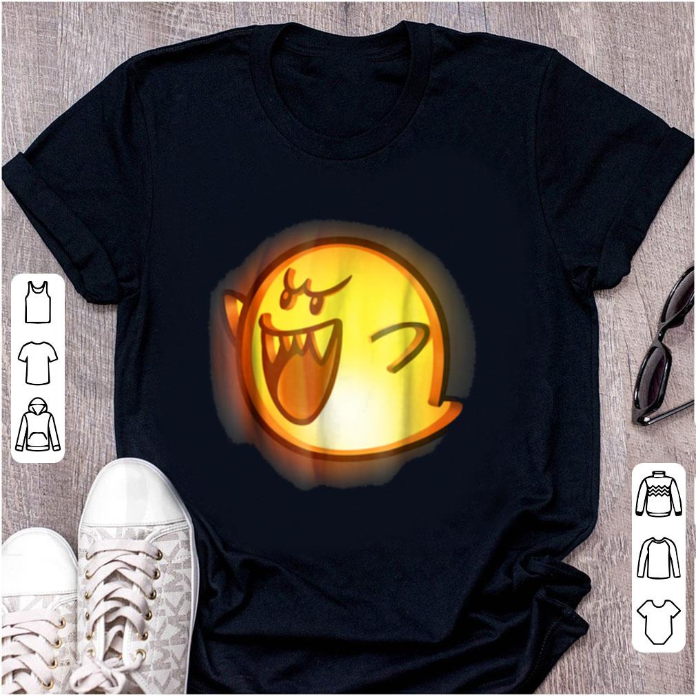 Nice Nintendo Super Mario Boo Halloween Pumpkin Graphic shirt