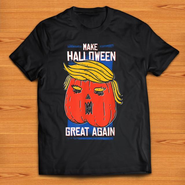 Nice Trumpkin Make Halloween Great Again Funny shirt