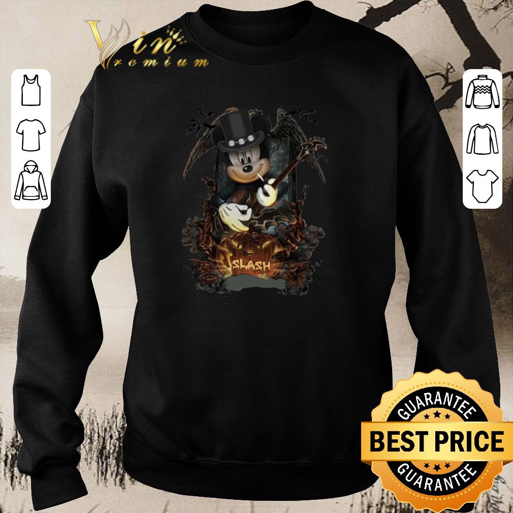 Official Mickey Mouse Smoking Slash Pumpkin Halloween shirt sweater