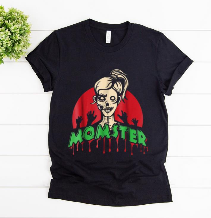 Original Parents Mom Halloween Costume Momster Zombie shirt