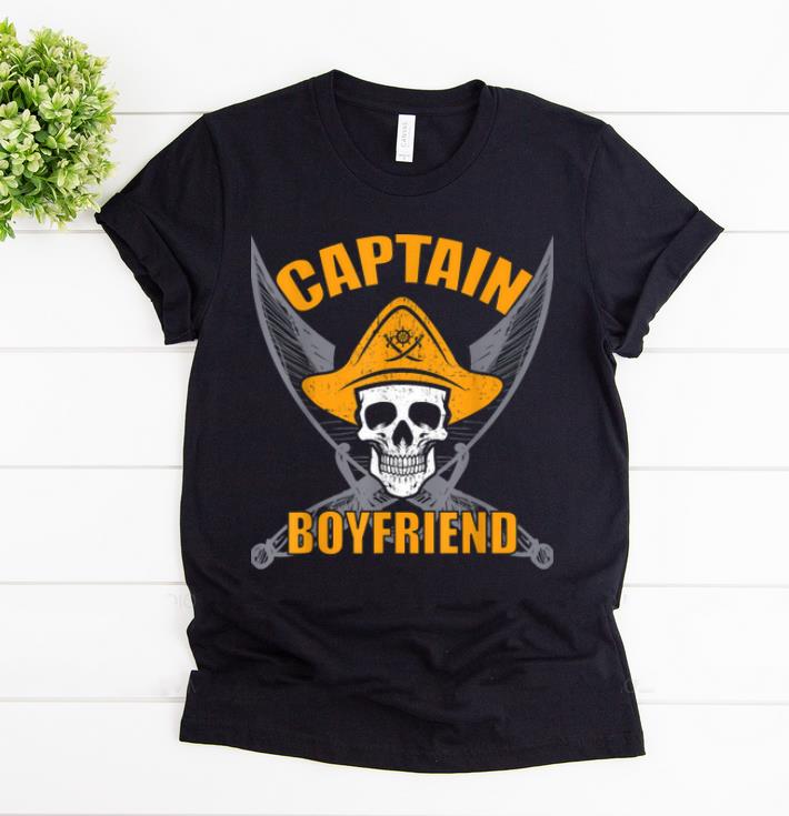 Original Pirate Captain Boyfriend Funny Halloween Party Costume shirt
