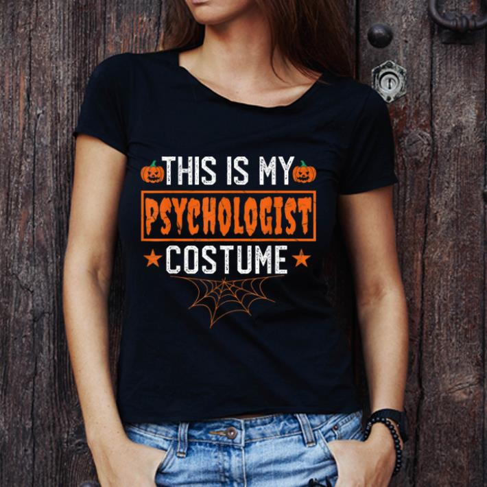 Original This Is My Psychologist Costume Funny Halloween shirt