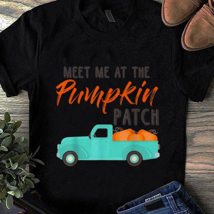 Premium Meet Me At The Pumpkin Patch Halloween Costume shirt