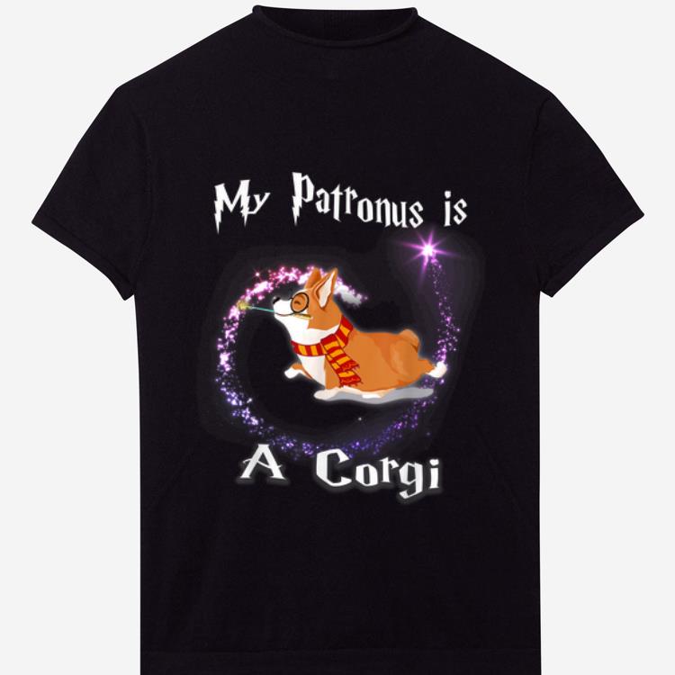 Premium My Patronus is a Corgi Dog Lovers shirt