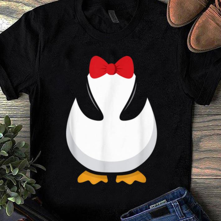 Premium Penguin Costume Halloween Outfit Bowtie Cute Animal shirt