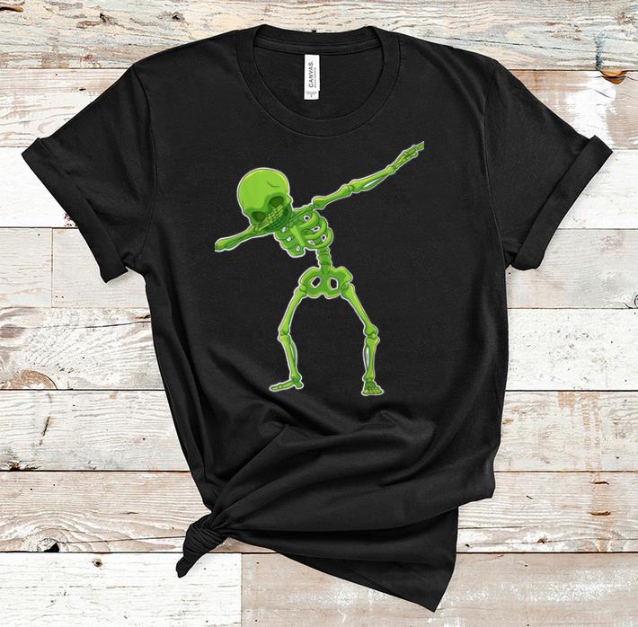 Pretty Dabbing Skeleton Halloween Funny shirt