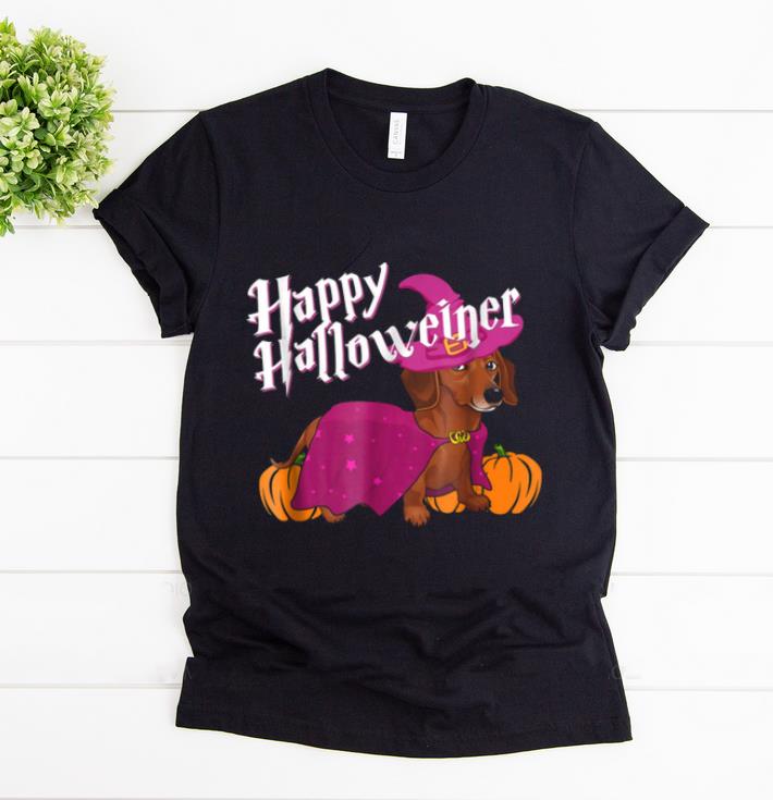 Pretty Happy Halloweenie Dachshund Halloween Magical Gift shirt